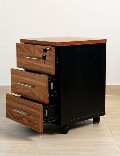 3-Drawer File Cabinet