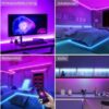 LED Strip, 5 Meters, RGB Smart WiFi LED Light Strip, 5050 LED With Music Syncing, App Controllable, Fairy Lights for 