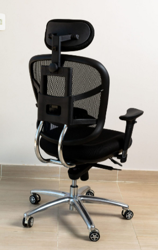 The right kind of office Ergonomics Chair can make all the difference in your comfort and productivity at work. Our Pursuit Ergonomic Chair with headrest is up to the job of delivering better support where you need it most.