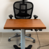Single Leg desk Our standard electric height-adjustable desk frame ensures a smooth and comfortable height adjustment experience so users.