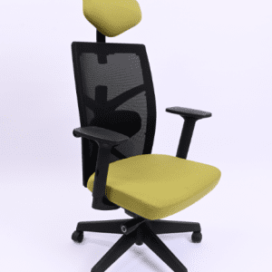 The right kind of office Prasino Chair can make all the difference in your comfort and productivity at work. Our Pursuit Ergonomic Chair with headrest is up to the job of delivering you better support where you need it most.