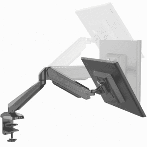 Triple Monitor Arm Features Supports three monitors up to 27" in size when measured diagonally Single Monitor Arm Pro