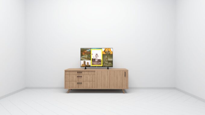 The TV Side unit is a versatile piece of furniture designed to provide a stylish and functional storage solution for your media equipment and other belongings. It typically features shelves, drawers, and cabinets to keep your media devices and accessories organized and accessible.